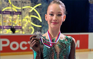 Софья Акатьева выиграла чемпионат России по фигурному катанию
