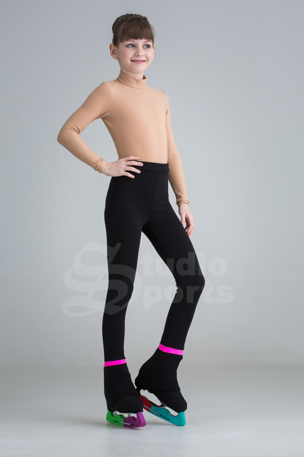 Термо брюки POLARTEC "Дебют с цветными вставками" розовый