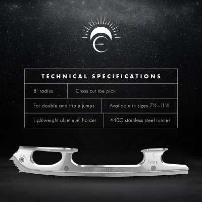 Фигурные лезвия Eclipse Selene (Серебряные)