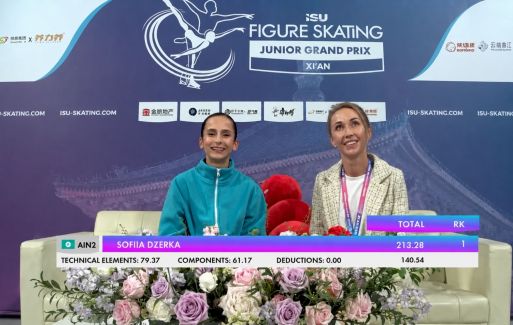 София Дзепка выиграла юниорский Гран-при в Сиане.