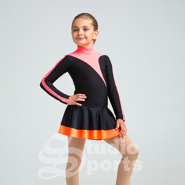 Термо платье POLARTEC "Марта" розовый/оранжевый